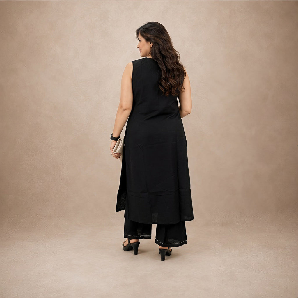 sleeveless Cotton Co-ord set
