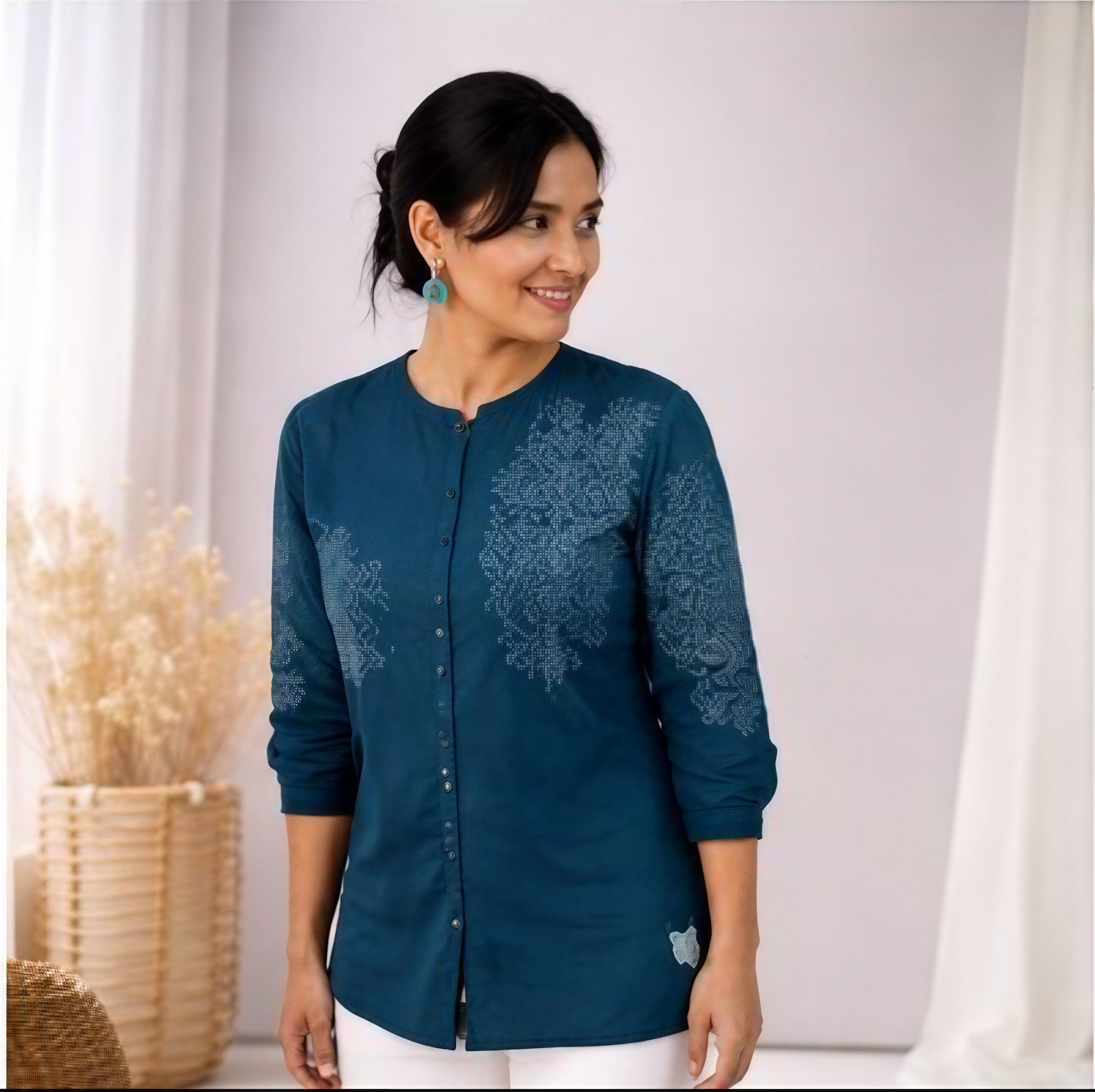 Half kurti with Kadai