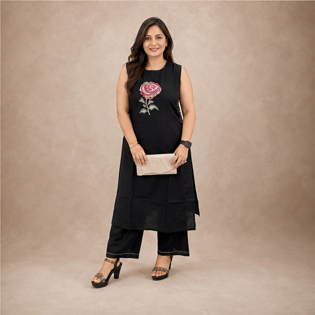 sleeveless Cotton Co-ord set